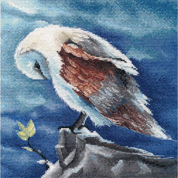 Набор для вышивания ОВЕН арт. 1410 Сова 20х20 см