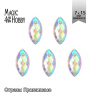 Стразы пришивные акриловые MAGIC 4 HOBBY арт.MG.HF.02 07x15 мм лист цв.23AB уп.250 шт