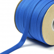 Шнур плоский полиэфир 12-15мм арт. 06с2341 цв.171 т.василек уп.50м