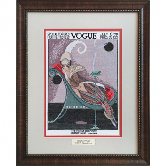 Вышитая картина "Мировой стиль"