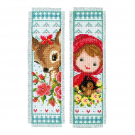 103347_Закладка "Олень и красная шапочка" набор для вышивания