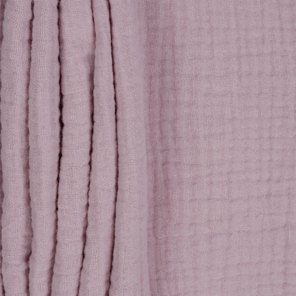 Ткань Муслин 125 г/м? 100% хлопок шир.130 см арт.TBY.Mus.24723.56 цв.56 св.розовый рул.25м