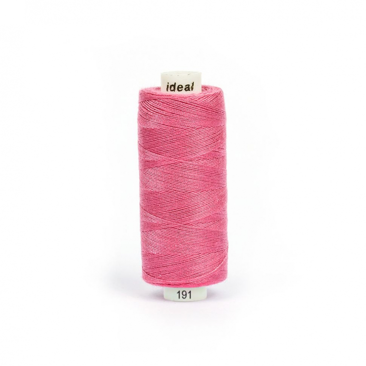 Нитки IDEAL бытовые 40/2 полиэстер 366м цв.191 розовый