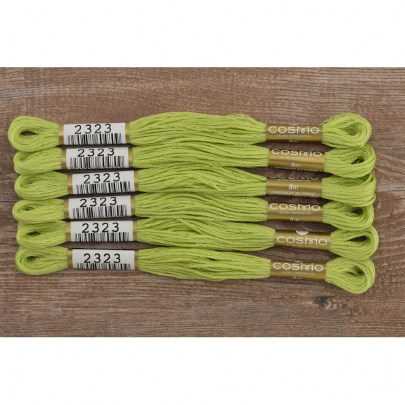 Мулине COSMO однотонный цвет 2323