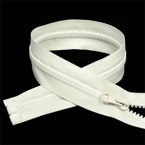 Молния MaxZipper трактор №5 1 замок усил.зв., 40см, цв.F102 молочный уп.50шт