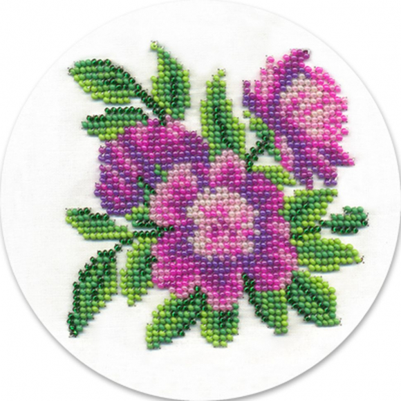 Набор для вышивания KLART арт. 8-122 Пионы 12х12 см