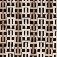 Ткань шелк Армани креп 90 г/м? 97% полиэстер, 3% лайкра шир.148 см арт.T.0307.1 цв.01 коричневый рул.25м