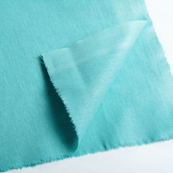 Ткань ранфорс гладкокраш., арт.WH V62, 130г/м?,100% хлопок, шир.240см, цв.т.мята, рул.30м Ткань ранфорс гладкокраш., арт.WH V62, 130г/м?,100% хлопок, шир.240см, цв.т.мята, рул.30м