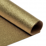 Фоамиран глиттерный Magic 4 Hobby 2 мм арт.MG.GLIT.H012 цв.темно-золотой, 20х30 см