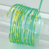 66294_Проволока алюминиевая круглая, двухцветная, 2 мм