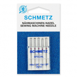 Иглы для бытовых швейных машин Schmetz Супер стрейч 130/705 HA x 1 SP №75 уп.5 игл