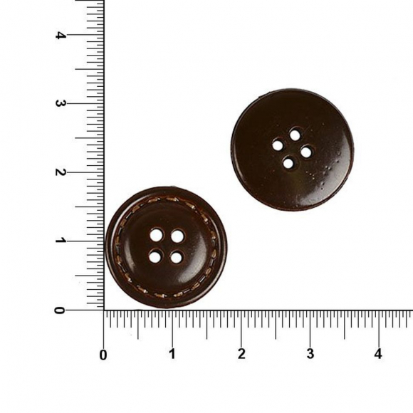Пуговицы арт.TBY K108 -28 цв.коричневый