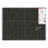 178555_Мат для раскройного ножа двусторонний, 609 мм x 457 мм, 24" x 18", цвет чёрный/серый