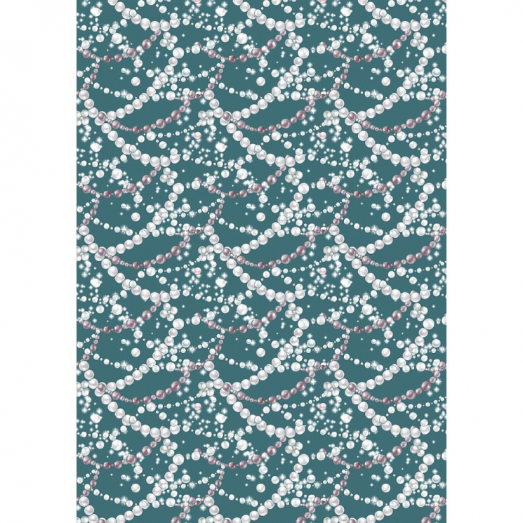 Ткань для пэчворка PEPPY Новогоднее Волшебство 135 г/м? 100% хлопок цв.НВ-16 т.зеленый уп.50х50 см