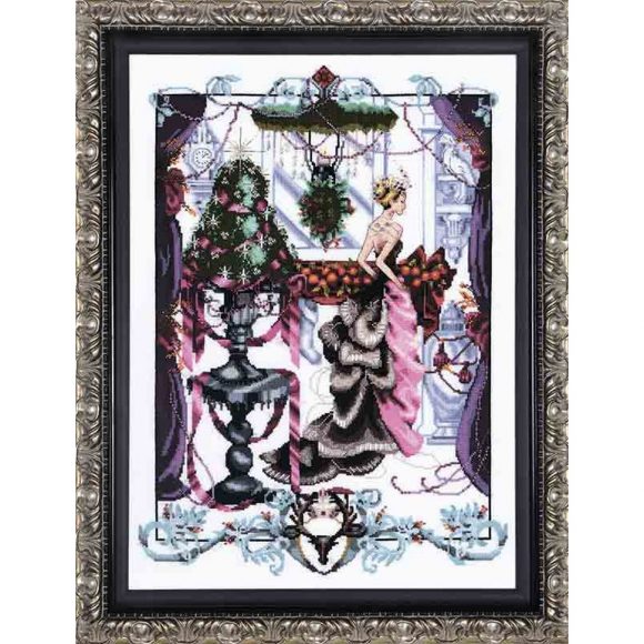 Схема для вышивания MIRABILIA "Рождество в Лондоне"