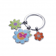 124318_Брелок TROIKA "Три цветка"