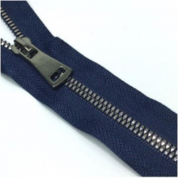 Молния трактор №5 Premium разъём 75см черный никель D919 морской синий