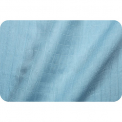 Ткань для пэчворка PEPPY Solid Bamboo Embrace (марлевка) 120 г/м? 100% хлопок цв.BABY BLUE уп.100х125 см