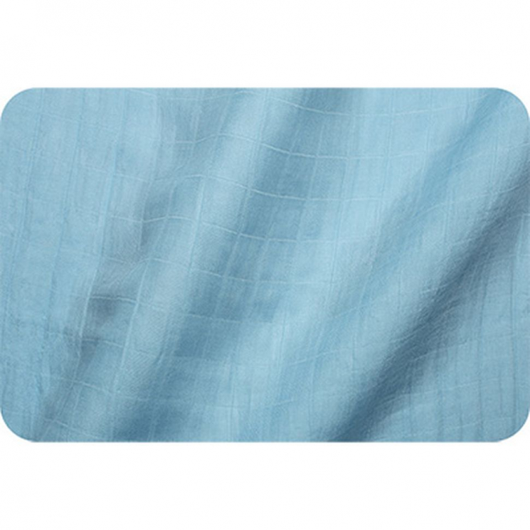 Ткань для пэчворка PEPPY Solid Bamboo Embrace (марлевка) 120 г/м? 100% хлопок цв.BABY BLUE уп.100х125 см