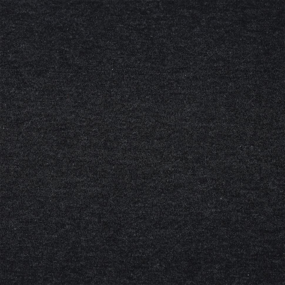 Ткань трикотаж Футер 2х нитка петля 70%хл 25%пэ 5%спан 220г 160см серый меланж 1 уп.3м