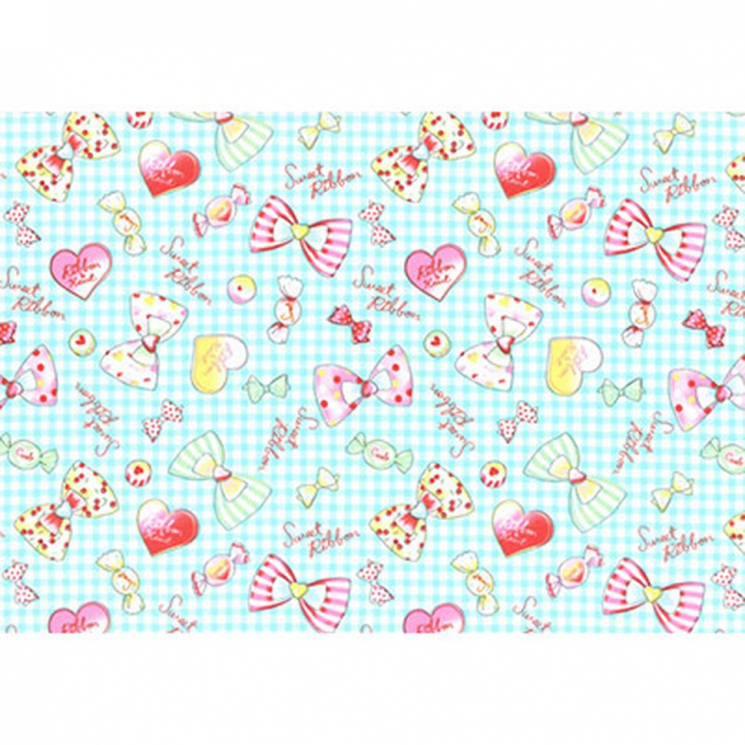 Ткань для пэчворка PEPPY Nico Nico Land 200 г/м? 100% хлопок цв.40703-70 уп.100х110 см