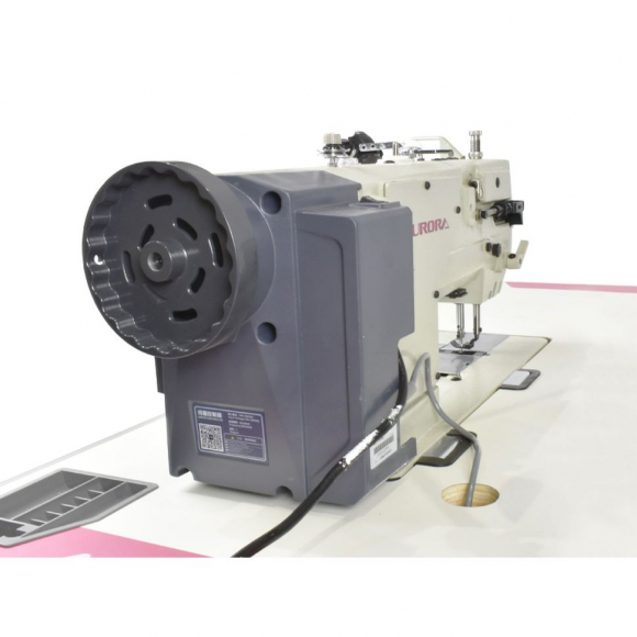Двухигольная промышленная швейная машина Aurora A-845D-03 с прямым приводом