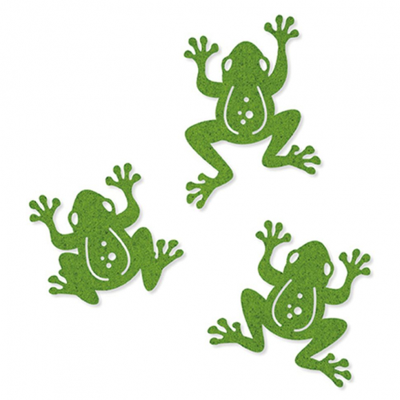 91689_Набор декоративных элементов "Лягушка", 3 шт