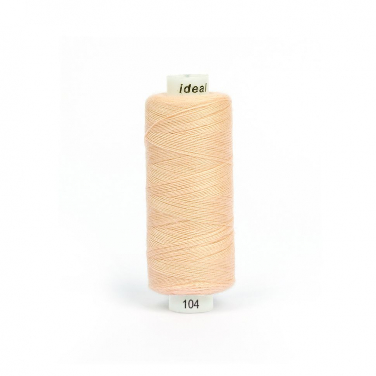 Нитки IDEAL бытовые 40/2 полиэстер 366м цв.104 пудровый