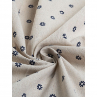 Ткань Лен, арт.TBY-DJ-04, 140г/м?, 30% лен 70% хлопок, шир.150см, уп.1м