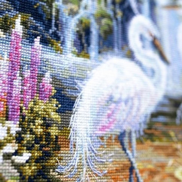 Набор для вышивания ЧУДЕСНАЯ ИГЛА PREMIUM арт.350-756 Безмятежное утро 30х30 см Набор для вышивания ЧУДЕСНАЯ ИГЛА PREMIUM арт.350-756 Безмятежное утро 30х30 см