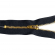 Молния MaxZipper джинсовая золото №4 16см н/р, замок М-4002 цв.F322 черный уп.50шт