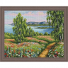 Набор для изготовления картин АЛМАЗНАЯ ЖИВОПИСЬ арт.АЖ.1683 Цветущий луг 50х40 см