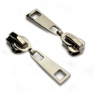 Замок MaxZipper автомат М#8 арт.TBT1291 цв.черный никель уп.100шт