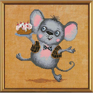 Набор для вышивания бисером НОВА СЛОБОДА арт.ННД5546 С Днем Рождения! 20х20 см