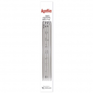 182465_Спицы чулочные алюминиевые KATIA, 20 см, 4 мм