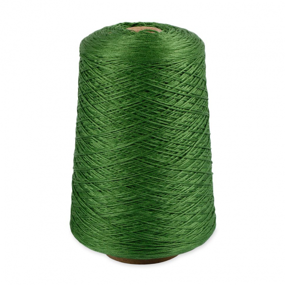 Нитки для вышивания Gamma мулине 100% хлопок 480 г ± 30 г цв.№0718 зелёный