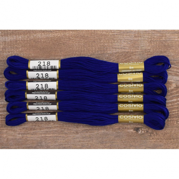 Мулине COSMO однотонный цвет 218