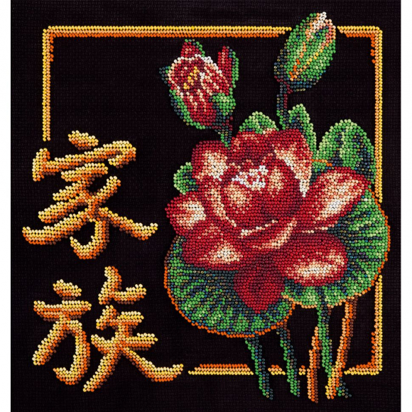 Набор для вышивания PANNA арт. I-1982 Иероглиф Семья 24х25 см