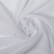 Сетка стрейч арт.TBY-90045 90г/м? ш.152см цв.белый рул.50-70 м