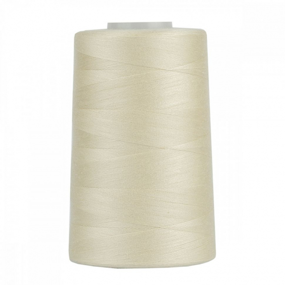 Нитки швейные 40/2 полиэстер 5000 ярд цв.602N экрю MAX