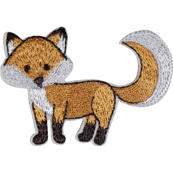 Термоаппликация "Лисица коричневая"