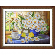 Набор для вышивания бисером ПАУТИНКА арт.Б-1260 Утренний чай 38х28 см