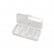 Коробка для мелочей КМ-1 (4 отд.) арт. 360746 (129х62х25мм)