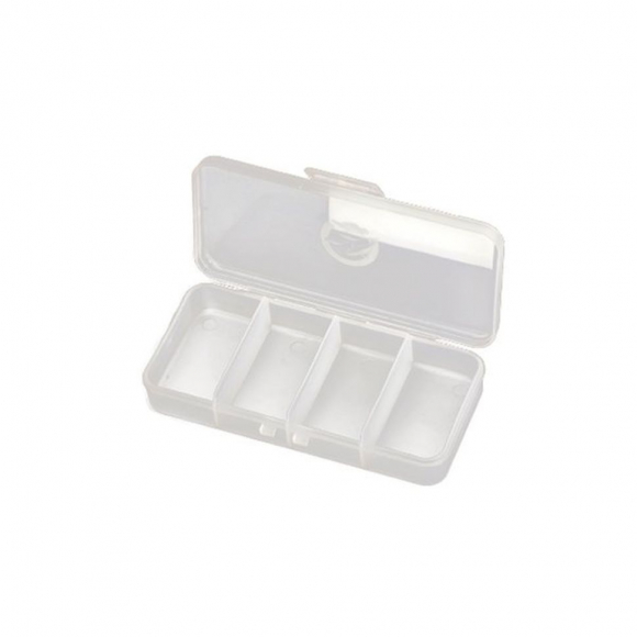 Коробка для мелочей КМ-1 (4 отд.) арт. 360746 (129х62х25мм)