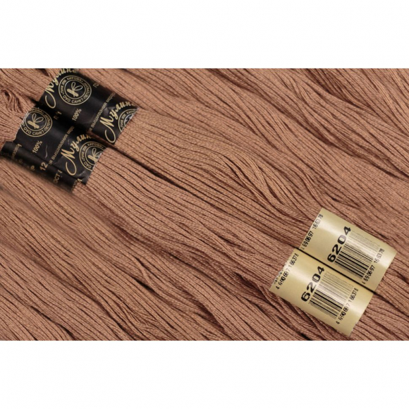 Нитки мулине цв.6204 12х10м С-Пб