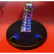 Подставка для металлической модели с подсветкой арт.K0046 9,5х9,5х1,5см