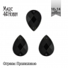 Стразы пришивные акриловые MAGIC 4 HOBBY арт.MG.H.02 10x14 мм капля цв.11 черный уп.100 шт