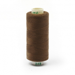 Нитки Dor Tak бытовые 40/2 полиэстер 366м цв.248 т.бежевый