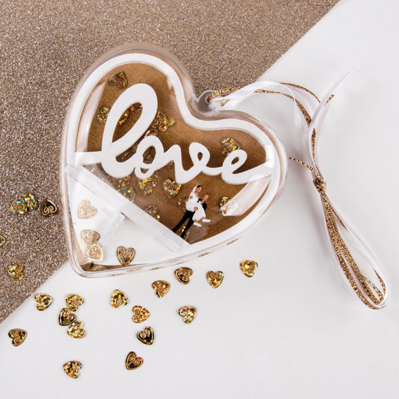 Набор декоративных элементов - вставок "Любовь"