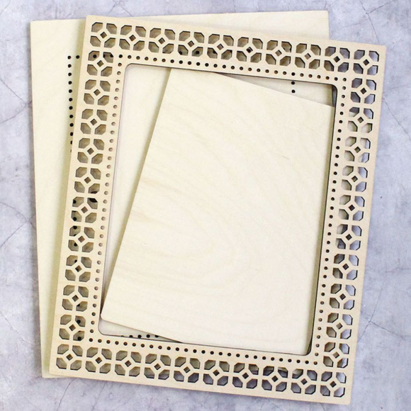 171055_Рамка ажурная УЗОР №2 средняя 171055_Рамка ажурная УЗОР №2 средняя